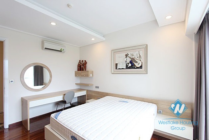 Large size wonderful apartment for rent in Ciputra Compound, Tay Ho, Hanoi